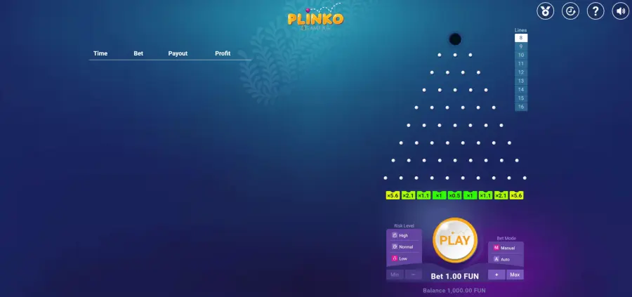 Plinko 1win